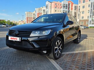 2018 Volkswagen Touareg II Рестайлинг, чёрный, 3150000 рублей, вид 2
