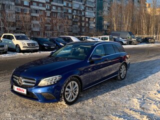 2018 Mercedes-Benz C-Класс 220 d IV (W205) Рестайлинг, синий, 2000000 рублей, вид 4