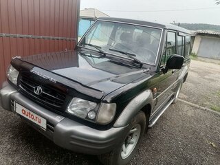 2002 Hyundai Galloper II, чёрный, 750000 рублей, вид 1