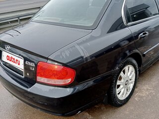 2006 Hyundai Sonata ТагАЗ IV (EF) Рестайлинг, чёрный, 550000 рублей, вид 3