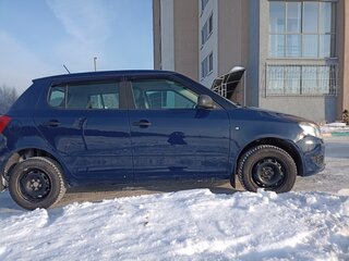 2013 Skoda Fabia II Рестайлинг, синий, 560000 рублей, вид 2