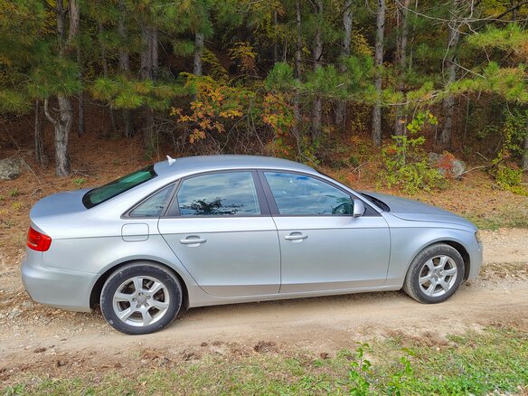 2008 Audi A4 IV (B8), серебристый, 980000 рублей - вид 3