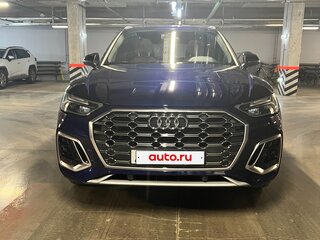 2021 Audi Q5 45 TFSI II (FY) Рестайлинг, синий, 4300000 рублей, вид 1