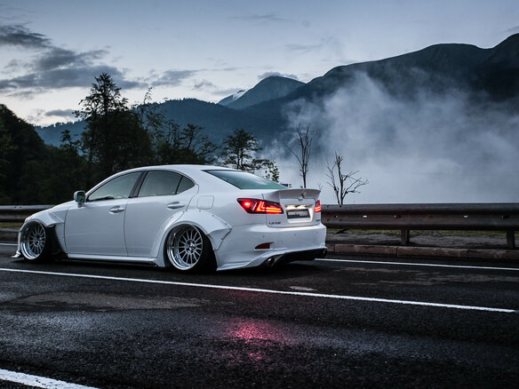 2008 Lexus IS 300 II Рестайлинг, белый - вид 10