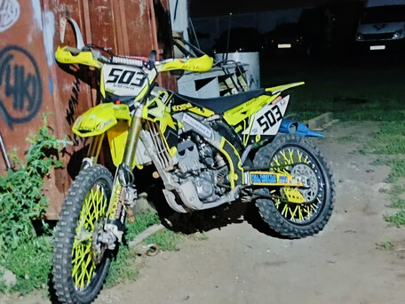 2011 Suzuki RM-Z 250, жёлтый, 340000 рублей, вид 4