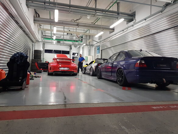 2001 BMW M3 III (E46), синий - вид 21