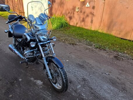 2018 Bajaj Avenger, чёрный, 186000 рублей, вид 1