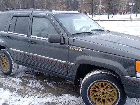 1995 Jeep Grand Cherokee I (ZJ), зелёный - вид 13