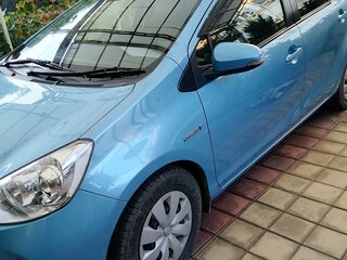2014 Toyota Aqua I, голубой, 1150000 рублей, вид 1