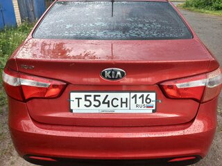 2014 Kia Rio III, красный, 800000 рублей, вид 3