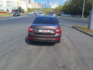 2015 Skoda Octavia III (A7), коричневый, 850000 рублей, вид 2