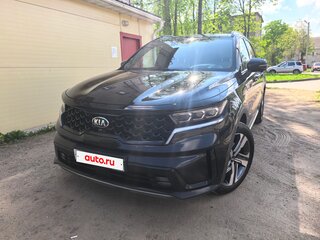 2021 Kia Sorento IV, чёрный, 3640000 рублей, вид 2