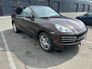 2014 Porsche Cayenne Diesel II (958), коричневый, 2559000 рублей, вид 4