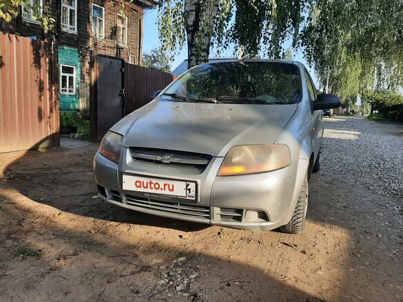 2005 Chevrolet Aveo I, серебристый - вид 2