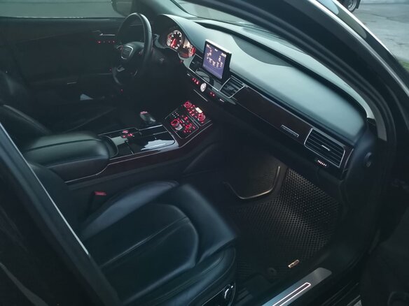 2012 Audi A8 III (D4), чёрный, 2800000 рублей - вид 7