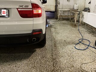 2009 BMW X5 30d II (E70), белый, 1600000 рублей, вид 3