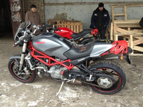 2006 Ducati Monster S4, серый, 780000 рублей, вид 1