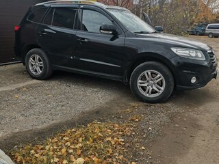 2010 Hyundai Santa Fe II Рестайлинг, чёрный, 1200000 рублей, вид 2