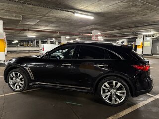 2012 Infiniti FX30d II (S51) Рестайлинг, чёрный, 1100000 рублей, вид 4