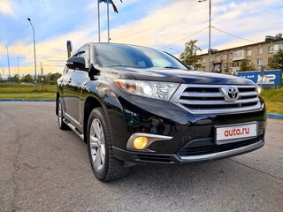 2011 Toyota Highlander II (XU40) Рестайлинг, чёрный, 2099000 рублей, вид 2