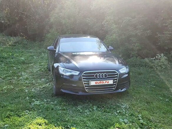 2013 Audi A6 IV (C7), чёрный, 1650000 рублей - вид 2
