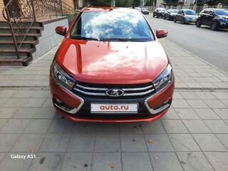 2019 Lada (ВАЗ) Vesta I, красный, 1050000 рублей, вид 2