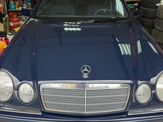 1996 Mercedes-Benz E-Класс 200 II (W210, S210), синий, 1220000 рублей, вид 2