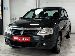 2010 Renault Logan I Рестайлинг, чёрный, 429000 рублей, вид 2