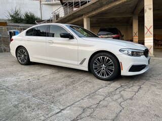 2018 BMW 5 серии 530i xDrive VII (G30/G31/G38), белый, 2890000 рублей, вид 3