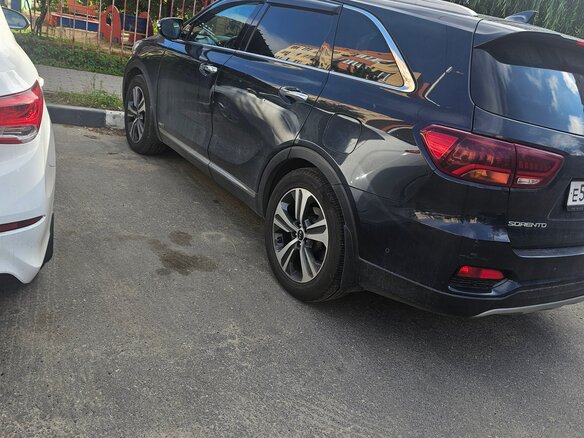 2018 Kia Sorento III Prime Рестайлинг, синий, 3900000 рублей - вид 3
