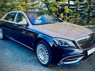 2015 Mercedes-Benz Maybach S-Класс 400 I (X222), чёрный, 3900000 рублей, вид 3