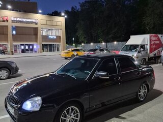 2008 Lada (ВАЗ) Priora I, чёрный, 340000 рублей, вид 2