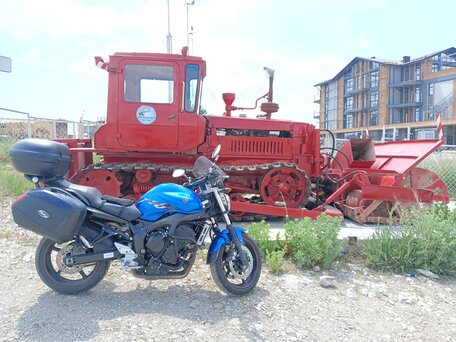 2007 Yamaha FZ6, синий, 490000 рублей, вид 4