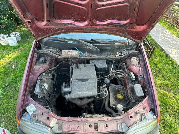 1998 Fiat Punto I, пурпурный, 65000 рублей - вид 9