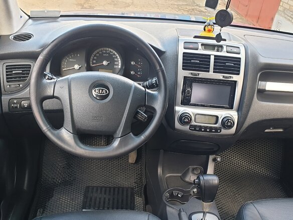 2007 Kia Sportage II, синий, 1000000 рублей - вид 17