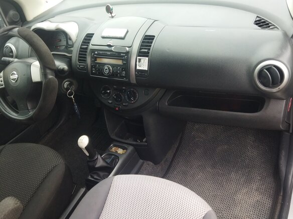 2008 Nissan Note I, серебристый, 550000 рублей - вид 7