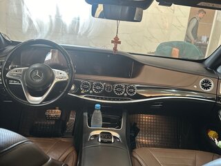 2018 Mercedes-Benz S-Класс 400 d Long VI (W222, C217) Рестайлинг, чёрный, 4100000 рублей, вид 5