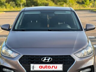2018 Hyundai Solaris II, коричневый, 1300000 рублей, вид 2