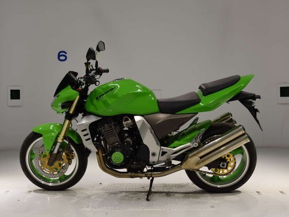2003 Kawasaki Z 1000, зелёный, 480000 рублей - вид 8
