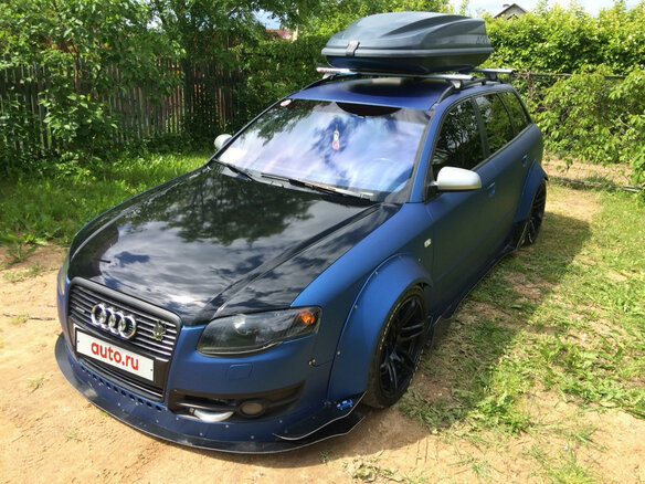 2005 Audi A4 III (B7), синий - вид 1