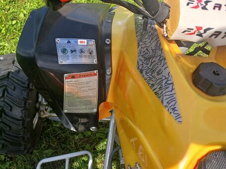 2015 Stels ATV-110, жёлтый, 59000 рублей, вид 4