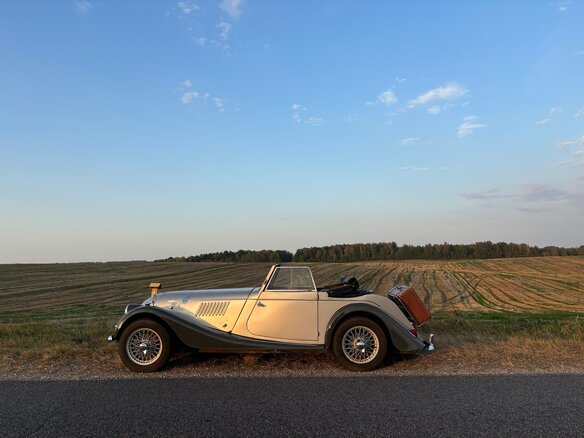1962 Morgan Plus 4, серебристый, 7200000 рублей - вид 5
