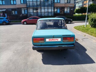1999 Lada (ВАЗ) 2107, голубой, 160000 рублей, вид 4