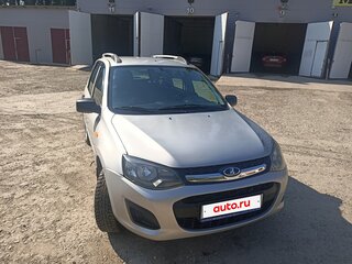 2015 Lada (ВАЗ) Kalina II, серебристый, 430000 рублей, вид 2