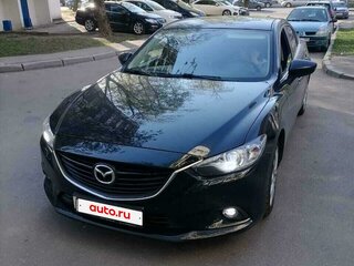 2013 Mazda 6 III (GJ), чёрный, 1350000 рублей, вид 1