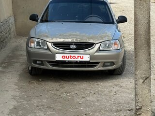 2007 Hyundai Accent ТагАЗ II, бежевый, 360000 рублей, вид 4