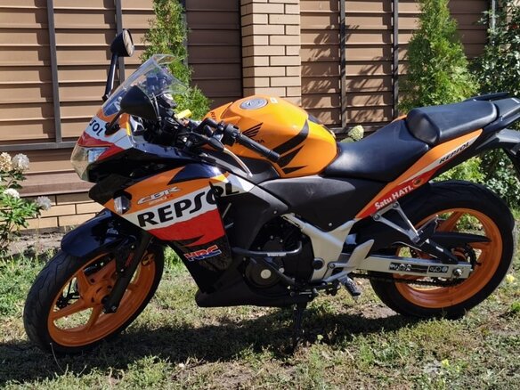 2013 Honda CBR 250R, оранжевый, 330000 рублей - вид 5