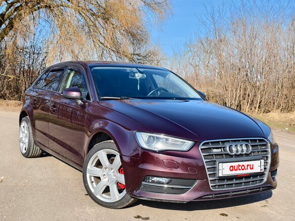 2015 Audi A3 III (8V), пурпурный, 1100000 рублей - вид 19