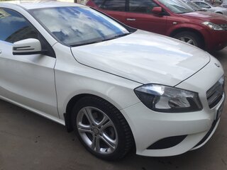 2013 Mercedes-Benz A-Класс 180 III (W176), белый, 1500000 рублей, вид 4