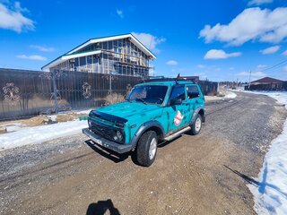 1999 Lada (ВАЗ) 2121 (4x4) I Рестайлинг, зелёный, 350000 рублей, вид 1